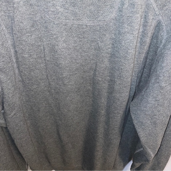 Tommy Bahama Pullover Sweater Men’s Size XL Gray Long Sleeve Zip Collar - Picture 12 of 12
